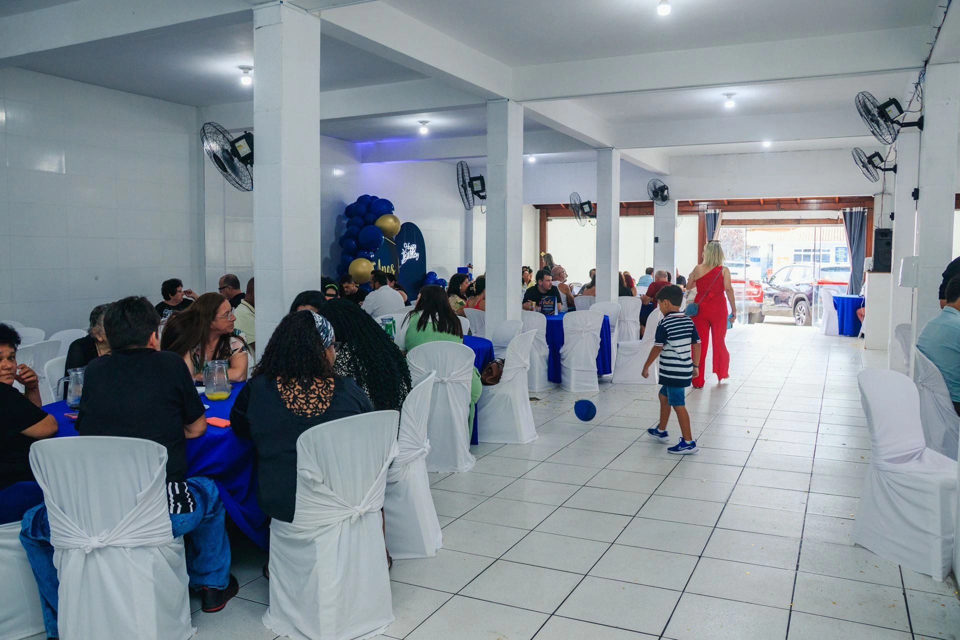 Festa de aniversário no Carianos Eventos